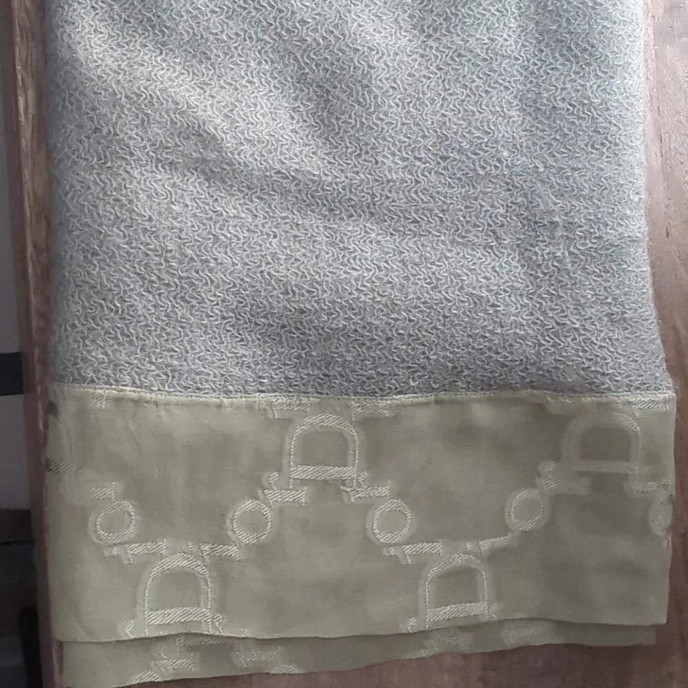 Vintage Dior Mohair and Silk Scarf
